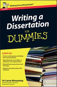 Produktbild: Writing a Dissertation For Dummies, UK Edition