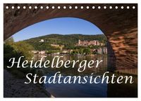Produktbild: Heidelberger Stadtansichten (Tischkalender 2026 DIN A5 quer), CALVENDO Monatskalender