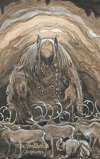 Produktbild: Die Trollh&ouml;hle - Notizbuch (Trolle und Goblins)