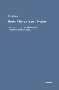 Produktbild: Hegels &Uuml;bergang zum System