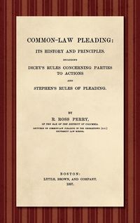 Produktbild: Common-Law Pleading [1897]