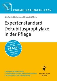 Produktbild: Formulierungshilfen Expertenstandard Dekubitusprophylaxe in der Pflege