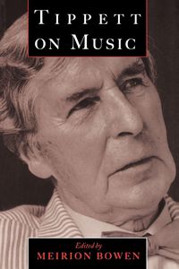Produktbild: Tippett on Music