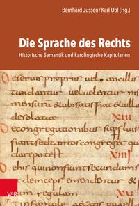 Produktbild: Die Sprache des Rechts