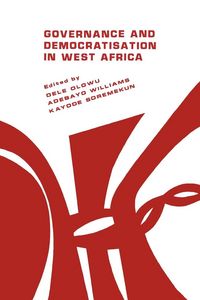 Produktbild: Governance and Democratisation in West Africa