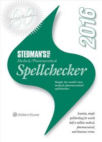 Produktbild: STEDMANS PLUS 2016 MEDICAL/P D