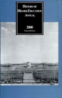 Produktbild: History of Higher Education Annual: 2000
