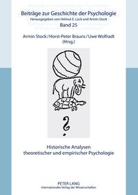 Produktbild: Historische Analysen theoretischer und empirischer Psychologie