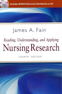 Produktbild: Fain, J: Reading, Understanding, and Applying Nursing Resear