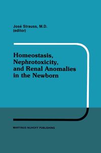 Produktbild: Homeostasis, Nephrotoxicity, and Renal Anomalies in the Newborn