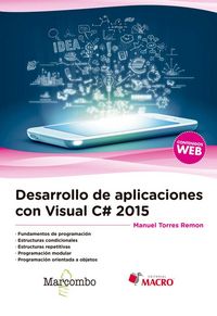 Produktbild: Desarrollo de aplicaciones con Visual C# 2015