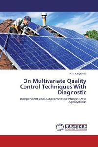 Produktbild: Kalgonda, A: On Multivariate Quality Control Techniques With