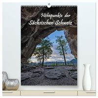 Produktbild: H&ouml;hepunkte der S&auml;chsischen Schweiz (hochwertiger Premium Wandkalender 2027 DIN A2 hoch), Kunstdruck in Hochglanz