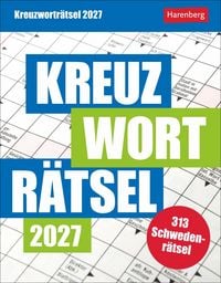 Produktbild: Kreuzwortr&auml;tsel Tagesabrei&szlig;kalender 2027