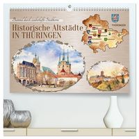 Produktbild: Historische Altst&auml;dte in Th&uuml;ringen (hochwertiger Premium Wandkalender 2027 DIN A2 quer), Kunstdruck in Hochglanz