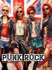 Produktbild: Punk Rock - A Rebellious Fashion Coloring Book