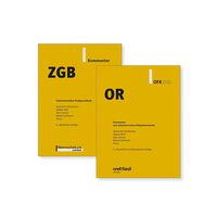 Produktbild: ZGB & OR Kommentar Kombipaket