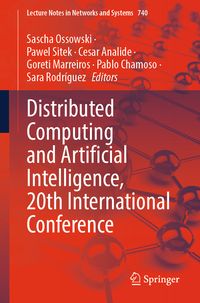 Produktbild: Distributed Computing and Artificial Intelligence, 20th International Conference
