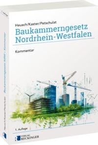Produktbild: Baukammerngesetz Nordrhein-Westfalen
