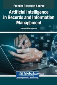 Produktbild: Artificial Intelligence in Records and Information Management