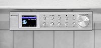 Produktbild: soundmaster IR1500SI Internet Unterbauradio Internet, DAB+, UKW Bluetooth&reg;, WLAN, Internetradio Freisprechfunktion Silber