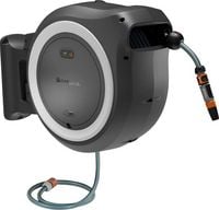 Produktbild: GARDENA 18647-55 Power Roll XXL Akku-Wand-Schlauchbox 40m 1 St. Grau-Wei&szlig;