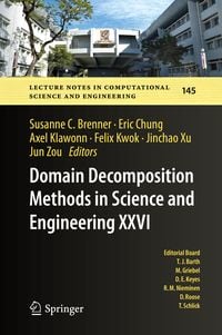 Produktbild: Domain Decomposition Methods in Science and Engineering XXVI