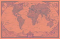 Produktbild: Maps, N: World Executive, Enlarged &, Tubed