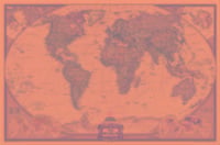 Produktbild: Maps, N: World Executive, Enlarged &, Tubed