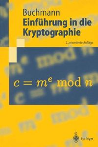 Produktbild: Einf&uuml;hrung in die Kryptographie