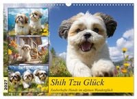 Produktbild: Shih Tzu Gl&uuml;ck. Zauberhafte Hunde im alpinen Wandergl&uuml;ck (Wandkalender 2027 DIN A3 quer), CALVENDO Monatskalender