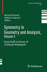 Produktbild: Symmetry in Geometry and Analysis, Volume 3