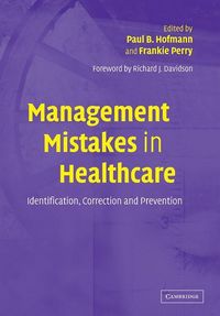 Produktbild: Management Mistakes in Healthcare