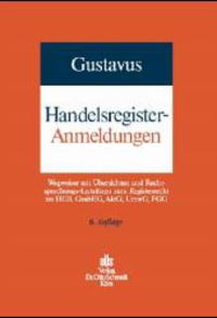 Produktbild: Handelsregister-Anmeldungen