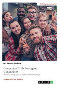 Produktbild: Generation Y als betrogene Generation?