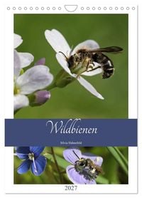 Produktbild: Wildbienen-Terminplaner 2027 (Wandkalender 2027 DIN A4 hoch), CALVENDO Monatskalender
