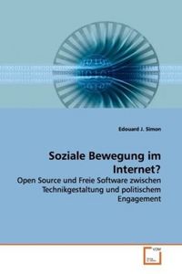Produktbild: Simon Edouard J.: Soziale Bewegung im Internet?