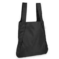 Produktbild: Notabag Original 2in1 Tasche & Rucksack - faltbare Einkaufstasche Backpack Bag - Schwarz