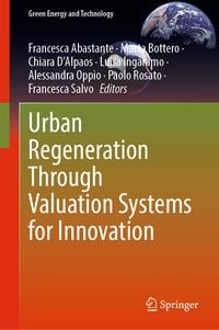 Produktbild: Urban Regeneration Through Valuation Systems for Innovation
