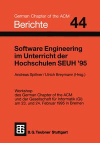 Produktbild: Software Engineering im Unterricht der Hochschulen SEUH &rsquo;95