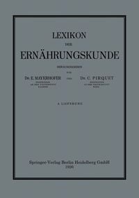 Produktbild: Lexikon der Ern&auml;hrungskunde