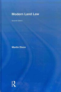 Produktbild: Modern Land Law 7e