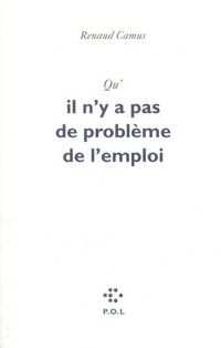 Produktbild: Qu'il N'Y a Pas de Probleme de l'Emploi