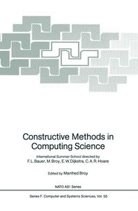 Produktbild: Constructive Methods in Computing Science