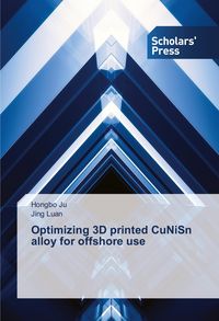Produktbild: Optimizing 3D printed CuNiSn alloy for offshore use