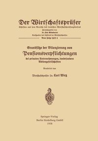 Produktbild: Grunds&auml;tze der Bilanzierung von Pensionsverpflichtungen bei privaten Unternehmungen, insbesondere Aktiengesellschaften