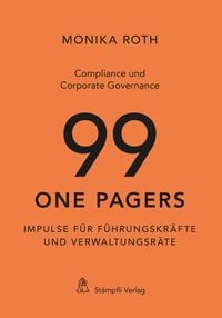 Produktbild: Compliance und Corporate Governance - 99 One Pagers