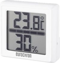 Produktbild: Eurochron ETH 5500 Thermo-/Hygrometer Wei&szlig; ETH 5500