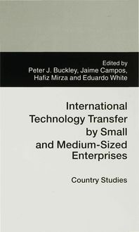 Produktbild: International Technology Transfer by Small and Medium-Sized Enterprises