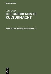 Produktbild: Das Wirken des Werkes, 2